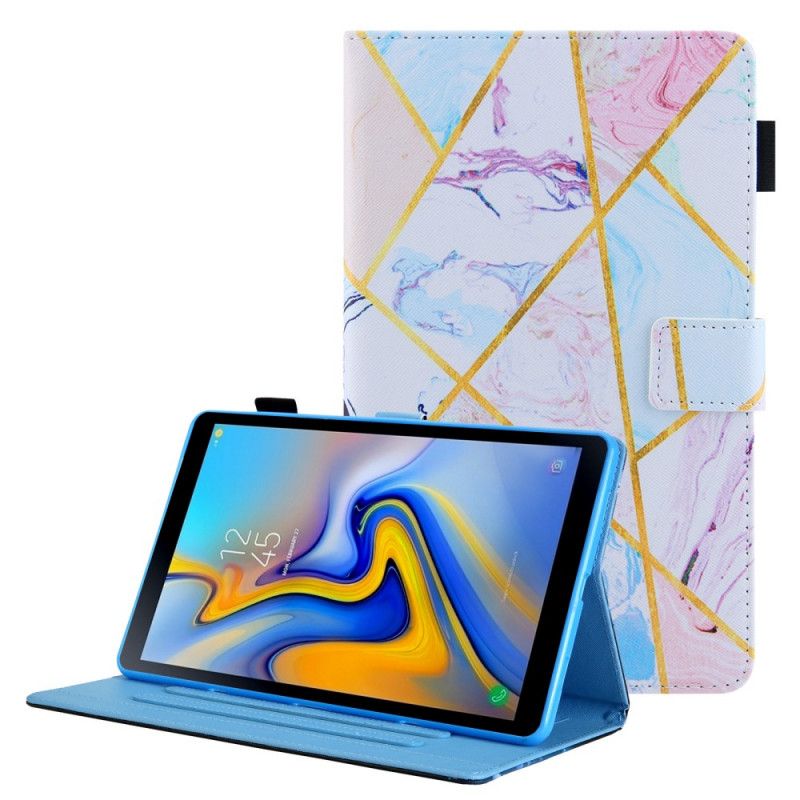 Etui Folio Do Samsung Galaxy Tab A8 (2021) Marmurowy Wpływ