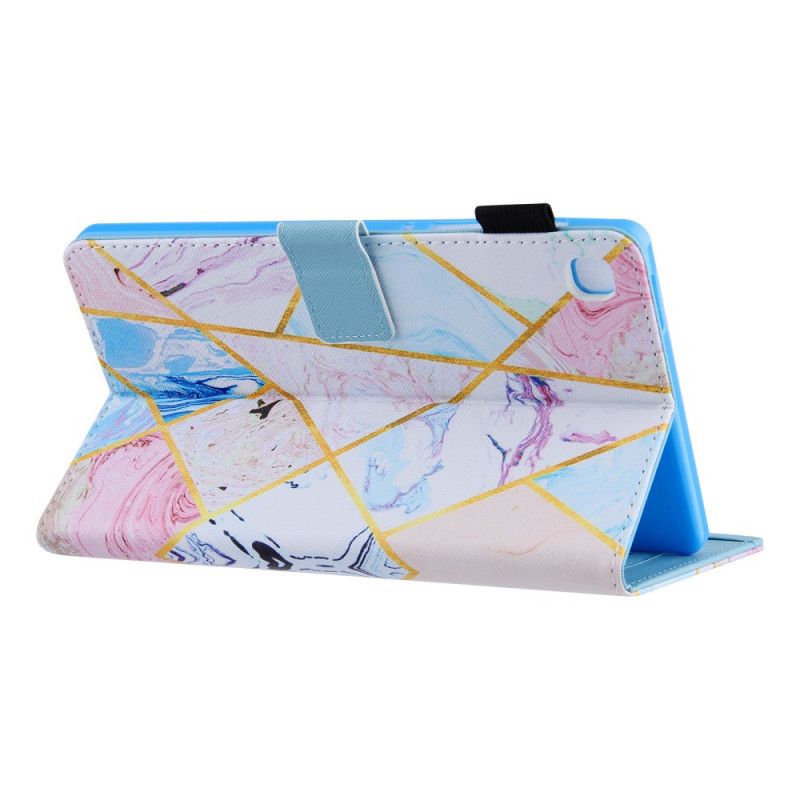 Etui Folio Do Samsung Galaxy Tab A8 (2021) Marmurowy Wpływ