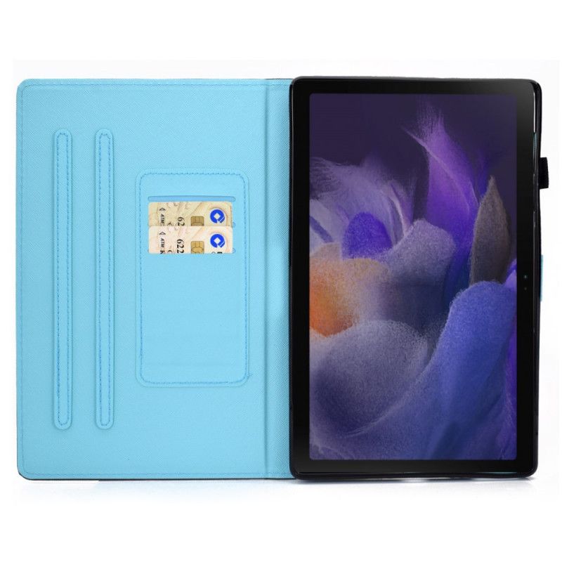 Etui Folio Do Samsung Galaxy Tab A8 (2021) Rower Z Wieżą Eiffla