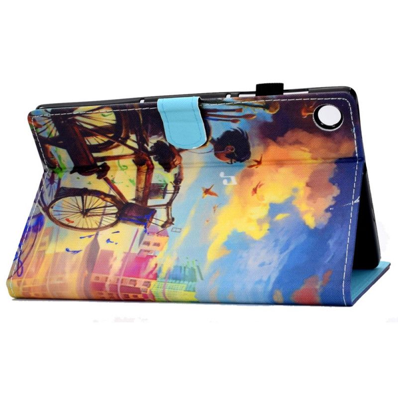 Etui Folio Samsung Galaxy Tab A8 (2021) Sztuka Rowerowa Etui Ochronne