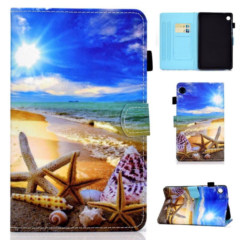 Etui Folio Samsung Galaxy Tab A8 (2021) Zabawa Na Plaży Etui Ochronne