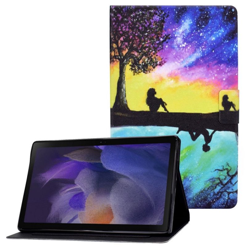 Etui Folio Samsung Galaxy Tab A8 (2021) Zaduma Pod Drzewem Etui Ochronne