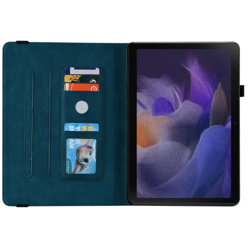 Etui Samsung Galaxy Tab A8 (2021) Motyle Drukowany Wzór Etui Ochronne