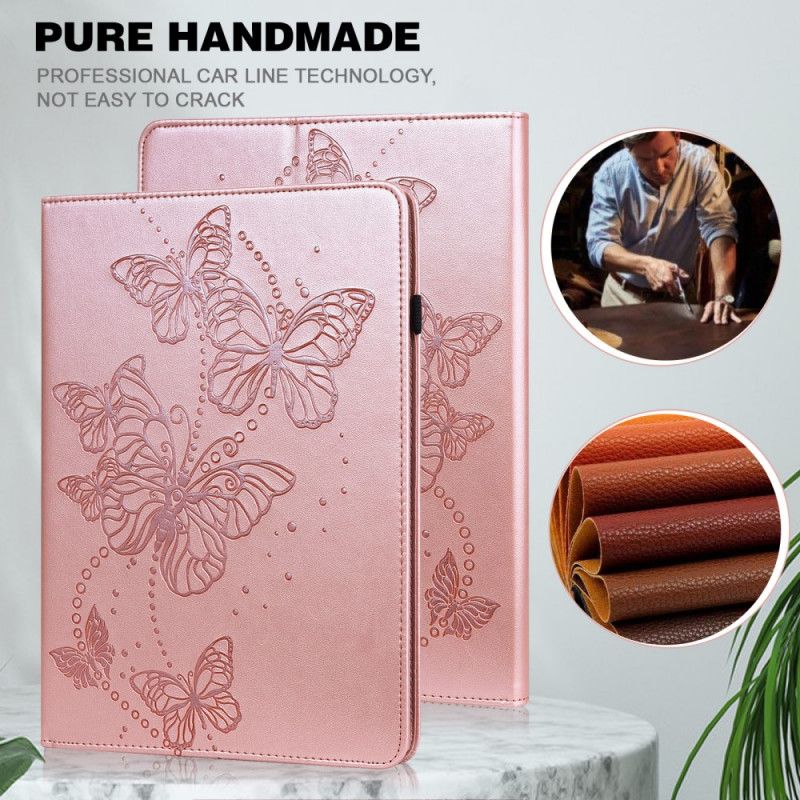 Etui Samsung Galaxy Tab A8 (2021) Stylizowane Motyle