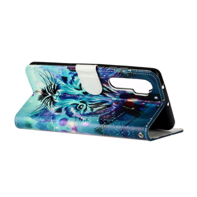 Etui Folio Xiaomi Mi Note 10 Lite Lodowy Tygrys