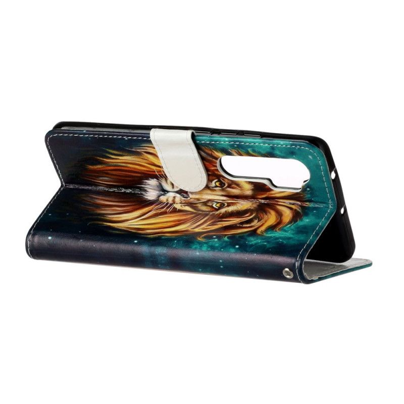 Etui Folio Xiaomi Mi Note 10 Lite Lwia Sierść