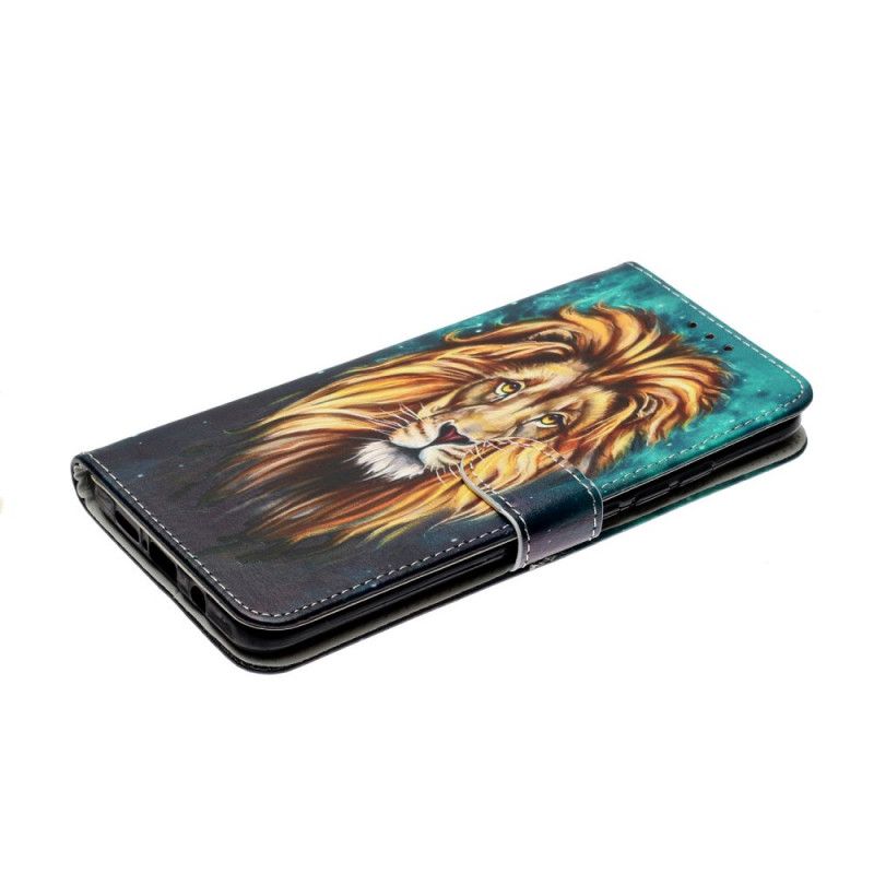 Etui Folio Xiaomi Mi Note 10 Lite Lwia Sierść