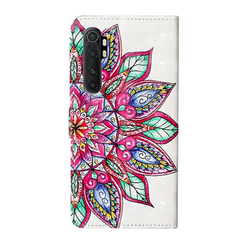 Etui Folio Xiaomi Mi Note 10 Lite Narysowana Mandala