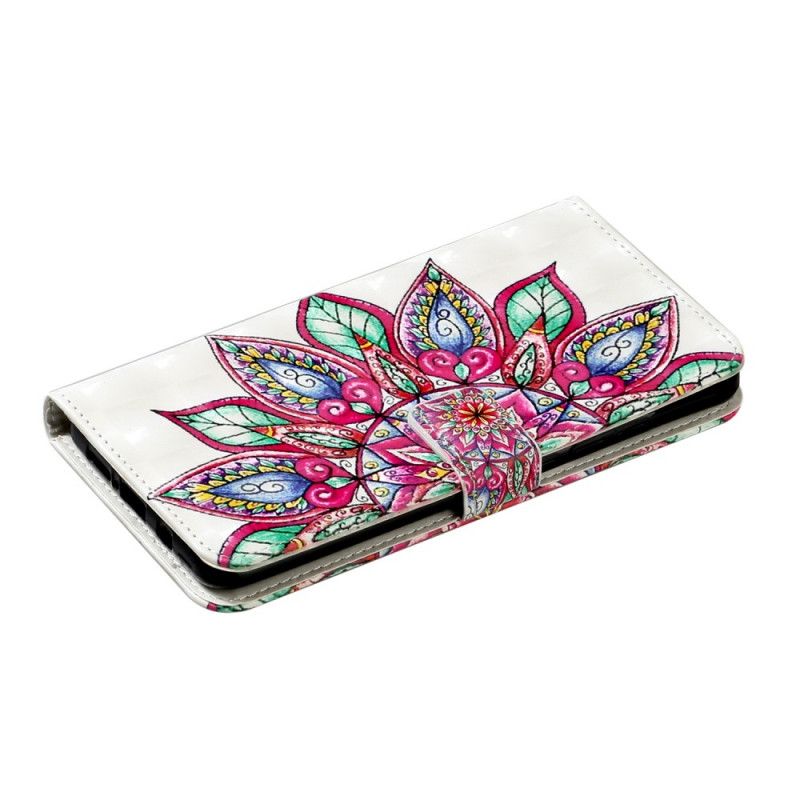 Etui Folio Xiaomi Mi Note 10 Lite Narysowana Mandala