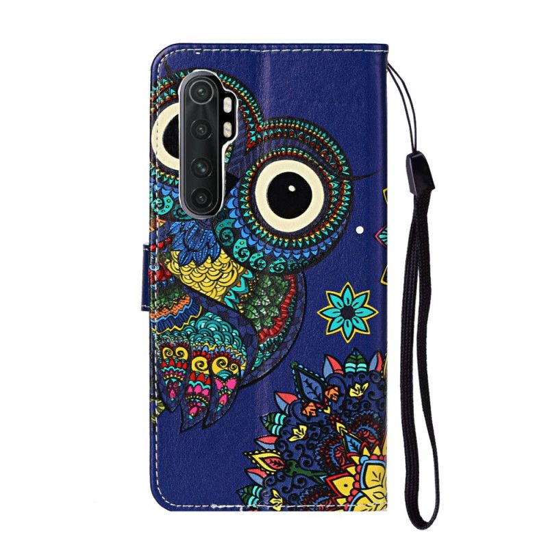 Etui Folio Xiaomi Mi Note 10 Lite Sowa W Mandali Etui Ochronne