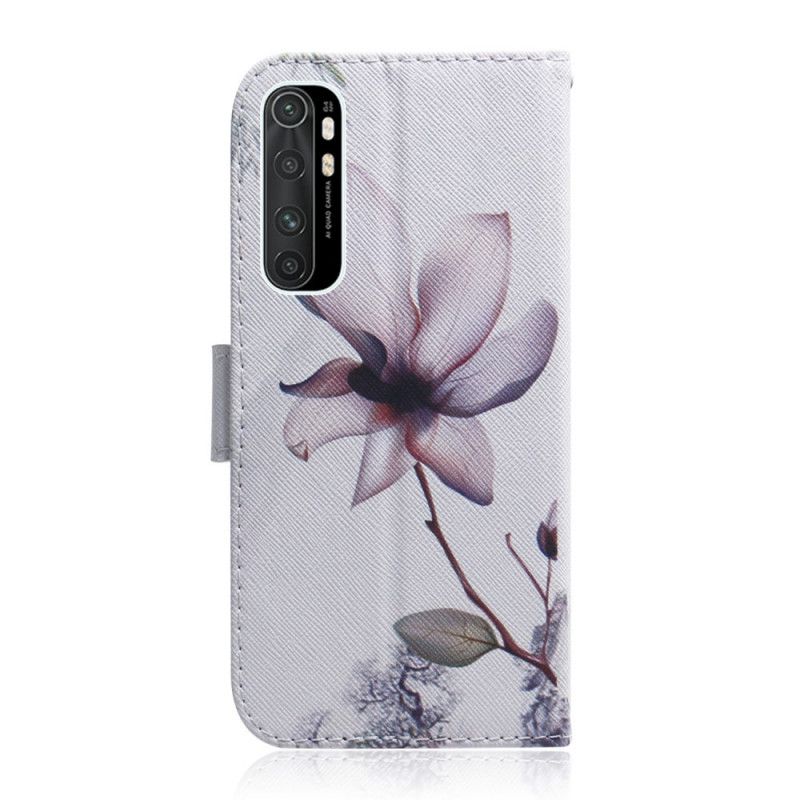 Etui Folio Xiaomi Mi Note 10 Lite Stary Kwiat Róży