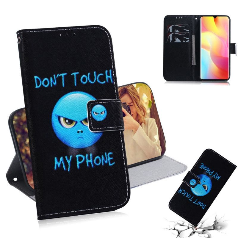 Etui Folio Xiaomi Mi Note 10 Lite Telefon Z Emotikonami