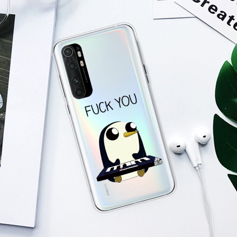 Etui Xiaomi Mi Note 10 Lite Pingwin Cię Pieprzy Etui Ochronne