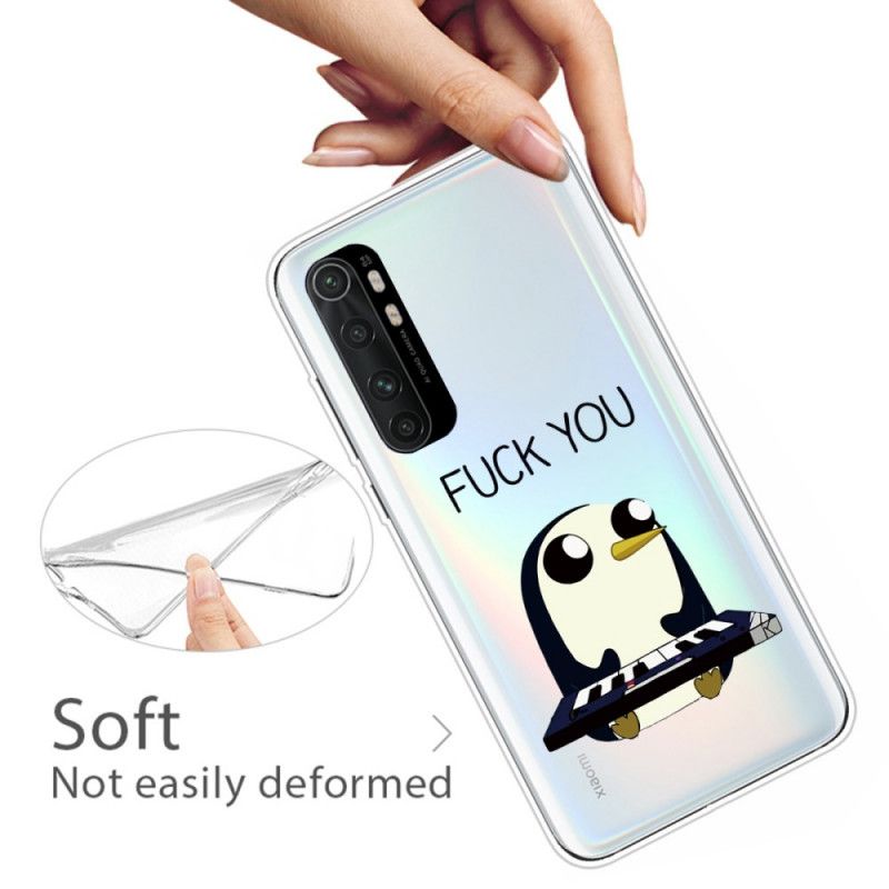 Etui Xiaomi Mi Note 10 Lite Pingwin Cię Pieprzy Etui Ochronne