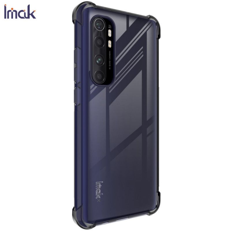 Etui Xiaomi Mi Note 10 Lite Przezroczysty Szary Przezroczysty Jedwabisty Imak Etui Ochronne