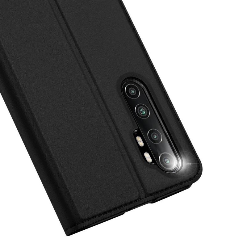 Flip Kotelot Xiaomi Mi Note 10 Lite Granatowy Czarny Pro Dux Ducis Skin Etui Ochronne