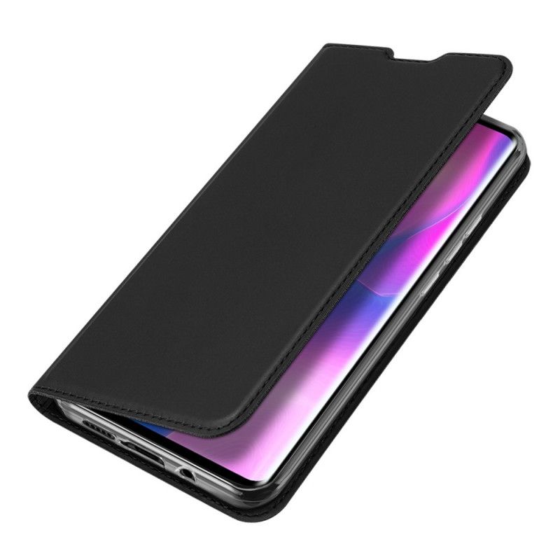 Flip Kotelot Xiaomi Mi Note 10 Lite Granatowy Czarny Pro Dux Ducis Skin Etui Ochronne