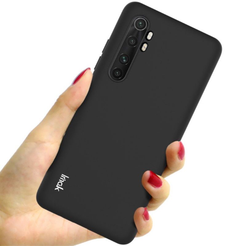 Futerały Xiaomi Mi Note 10 Lite Czerwony Czarny Etui na Telefon Kolory Ścinki Serii Imak Uc-2