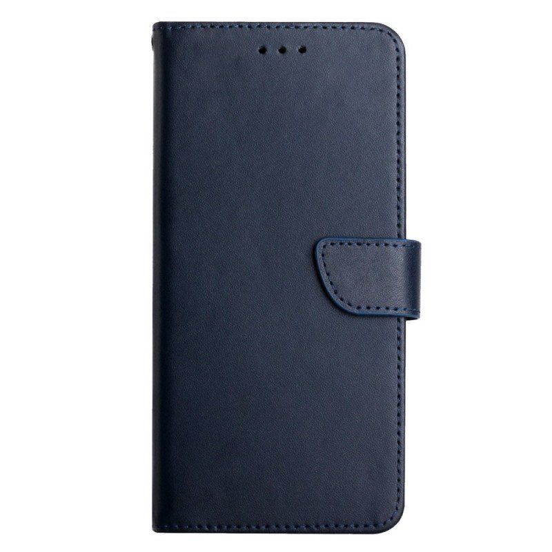 Etui Folio do OnePlus Nord 2T 5G Prawdziwa Skóra Nappa