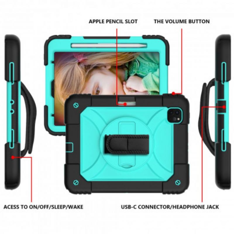 Futerały Ipad Pro 11" (2021) Etui Na Telefon (2020) (2018) Wielofunkcyjny Maksymalny Opór