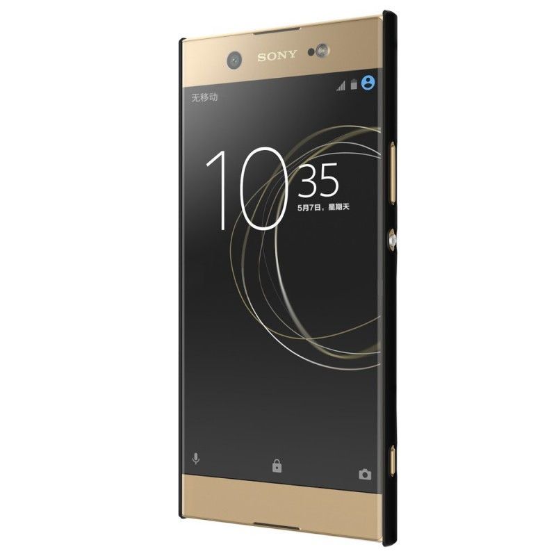 Etui Sony Xperia XA1 Ultra Czerwony Biały Sztywny Matowy Nillkin Etui Ochronne