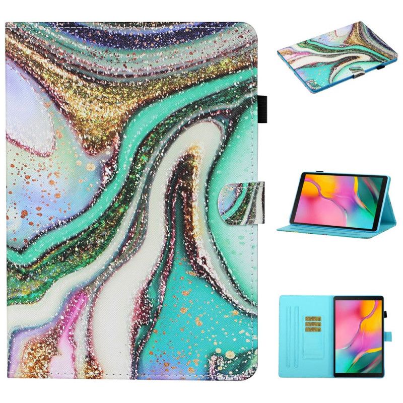 Etui Folio Samsung Galaxy Tab S6 Lite Artystyczny Etui Ochronne