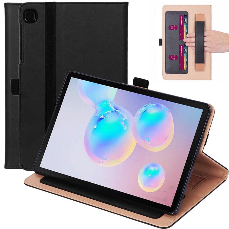 Etui Folio Samsung Galaxy Tab S6 Lite Czerwony Czarny Wielofunkcyjny Biznes Etui Ochronne