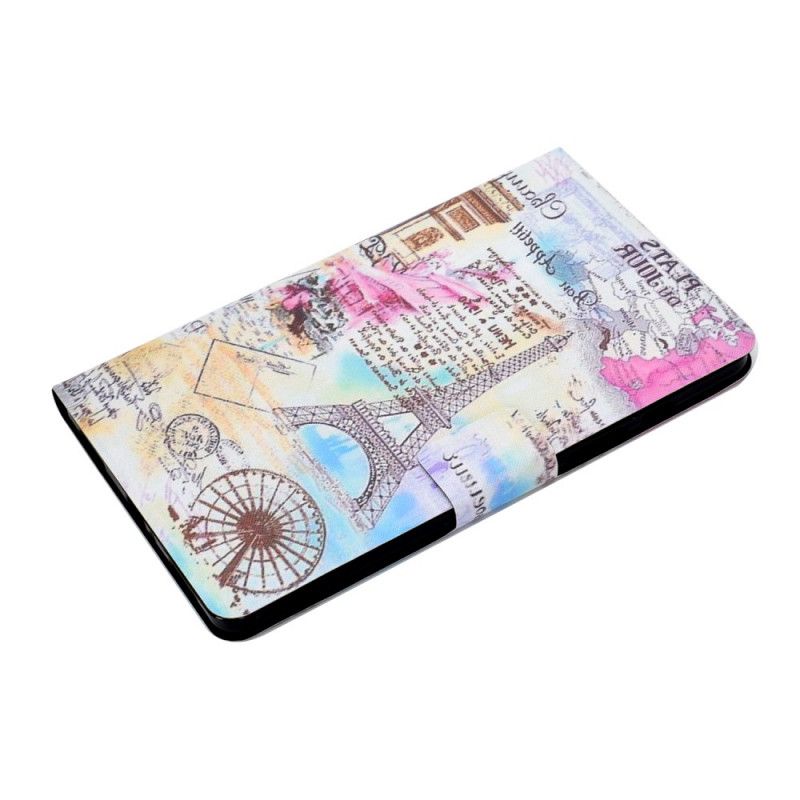 Etui Folio Samsung Galaxy Tab S6 Lite Paryż Etui Ochronne