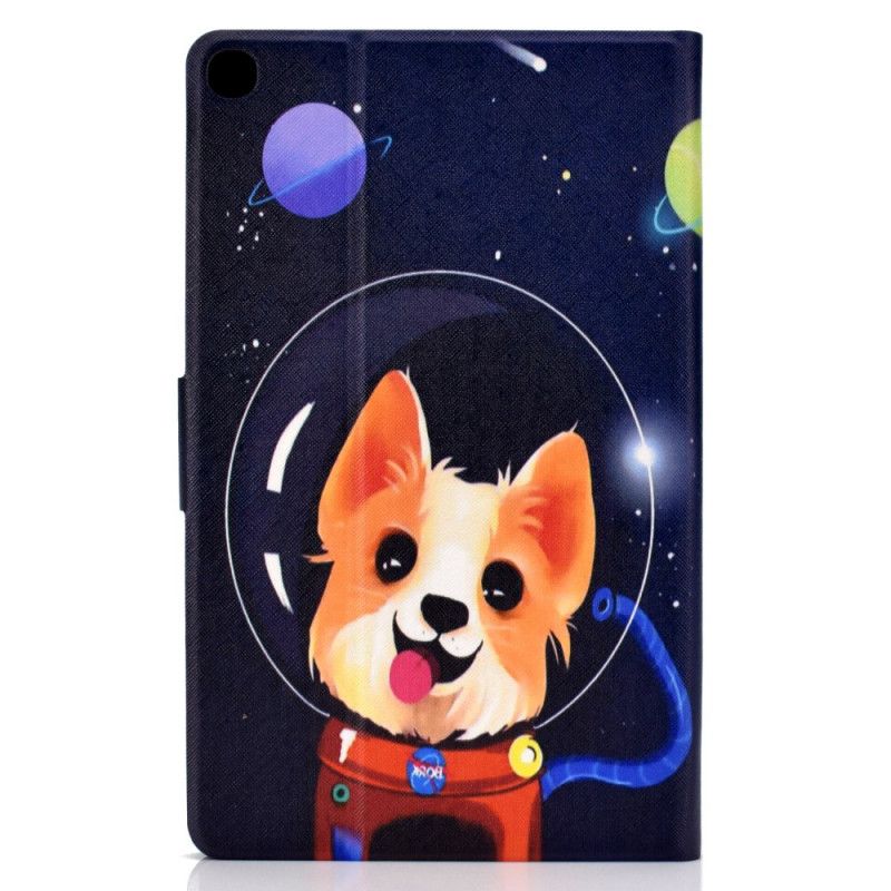 Etui Folio Samsung Galaxy Tab S6 Lite Pies Kosmiczny