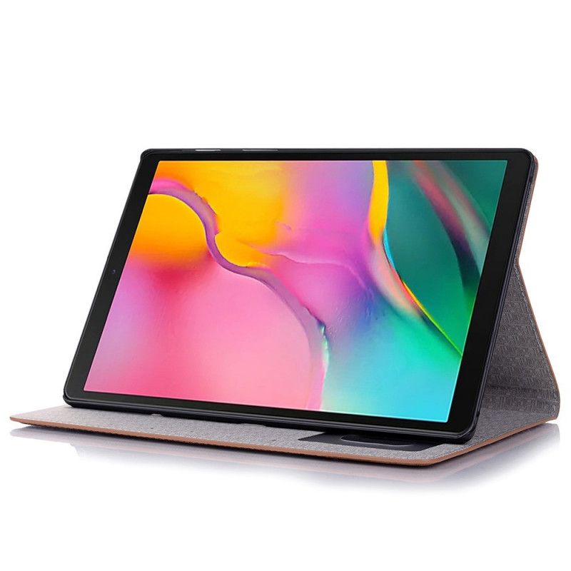 Etui Samsung Galaxy Tab S6 Lite Granatowy Szary Teksturowany