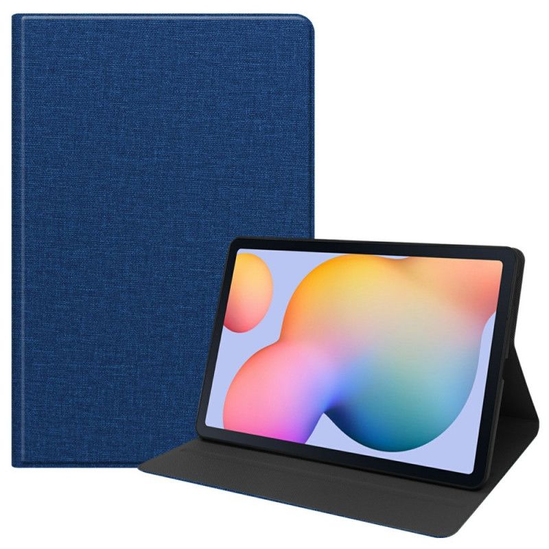 Etui Samsung Galaxy Tab S6 Lite Szary Czarny Tkanina