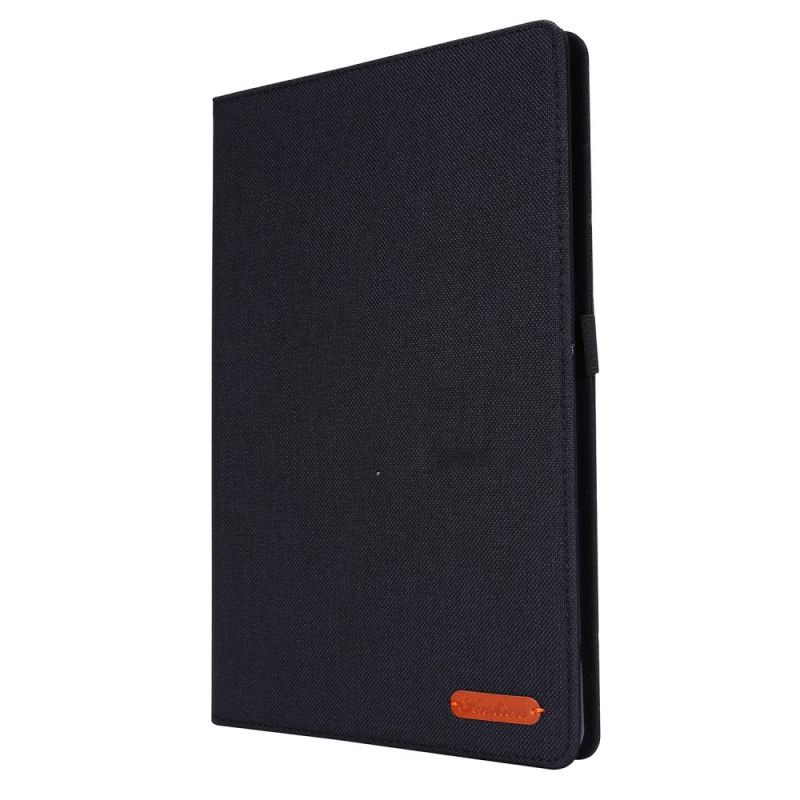 Etui Samsung Galaxy Tab S6 Lite Szary Czarny Tkanina Etui Ochronne