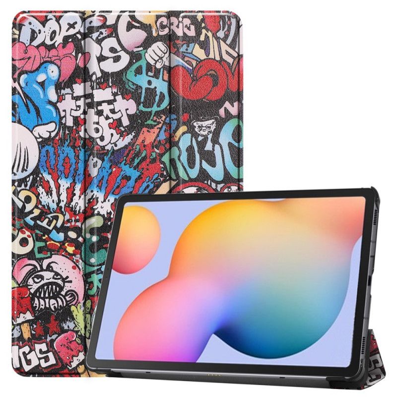 Inteligentna Obudowa Samsung Galaxy Tab S6 Lite Graffiti Zabawa