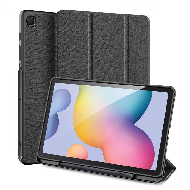 Smart Case Samsung Galaxy Tab S6 Lite Granatowy Czarny Domo Series Dux-Ducis Piórnik