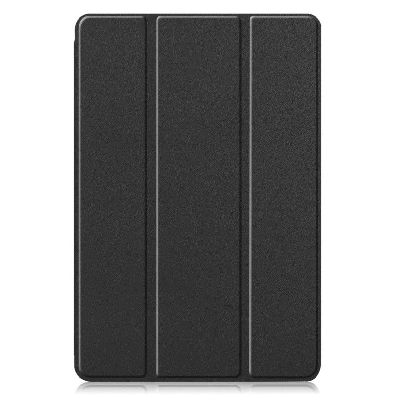 Smart Case Samsung Galaxy Tab S6 Lite Szary Czarny Tri Składany Pojemnik Na Ołówki