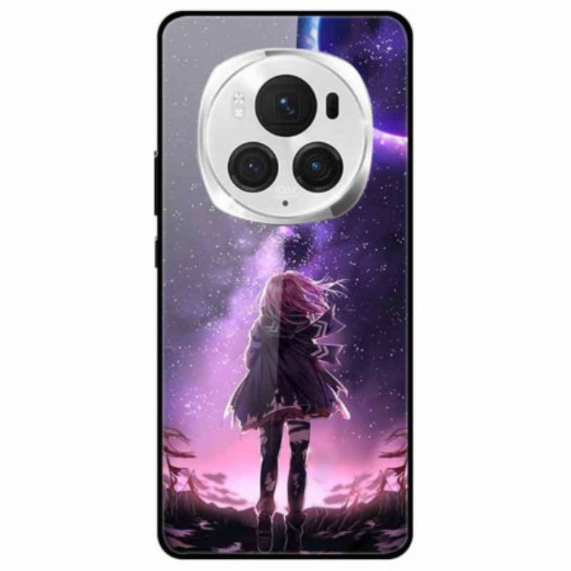 Etui Honor Magic 6 Pro Szkło Hartowane Starry Girl Etui Ochronne