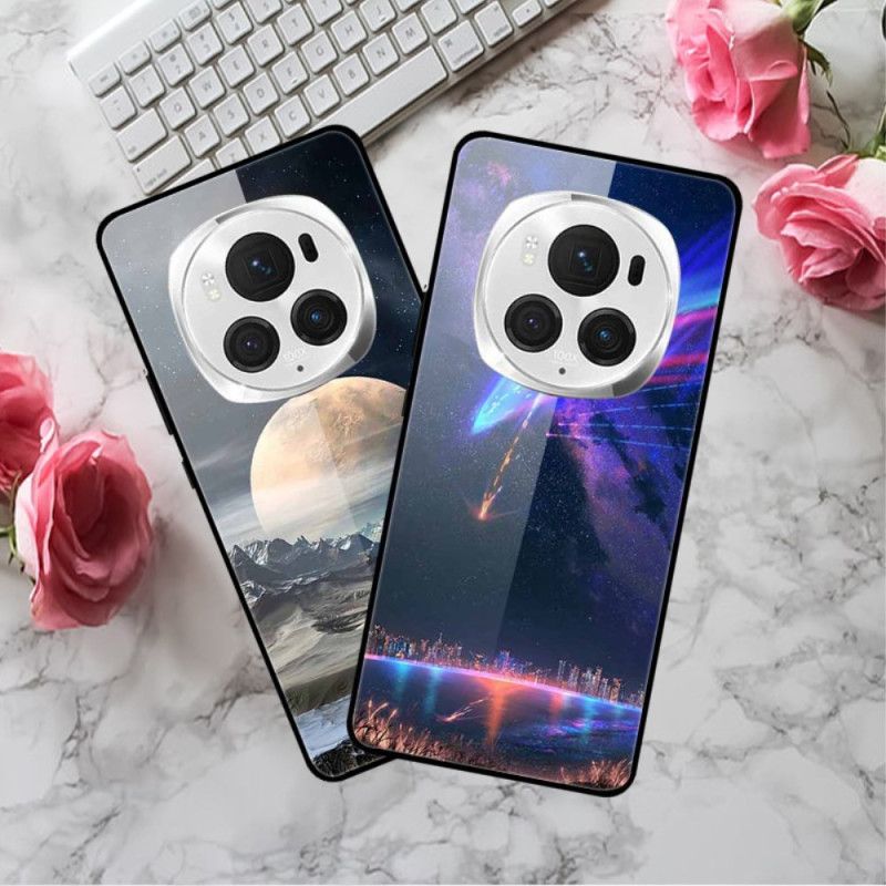 Futerały Honor Magic 6 Pro Etui Na Telefon Szkło Hartowane Ze Snowy Mountain