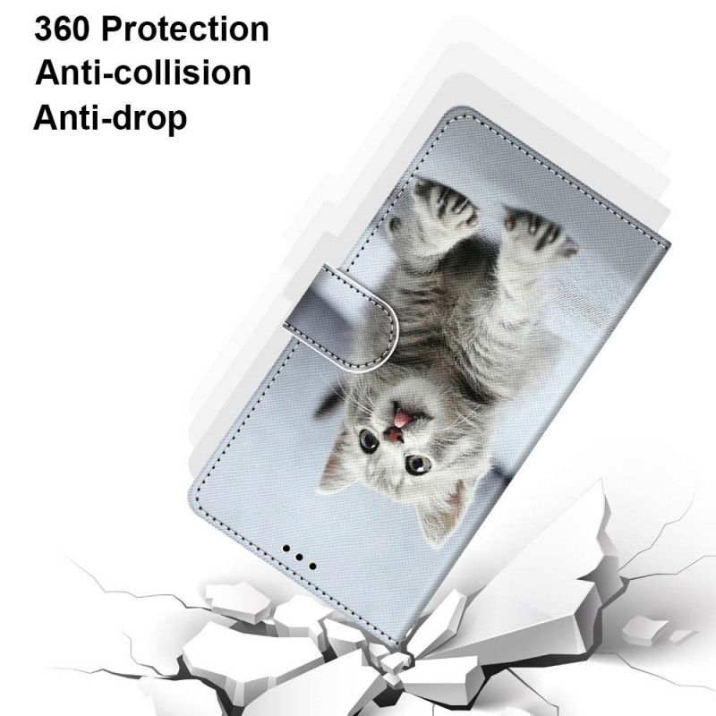 Etui Folio Samsung Galaxy S21 Ultra 5G Biały Czarny Najpiękniejsze Koty