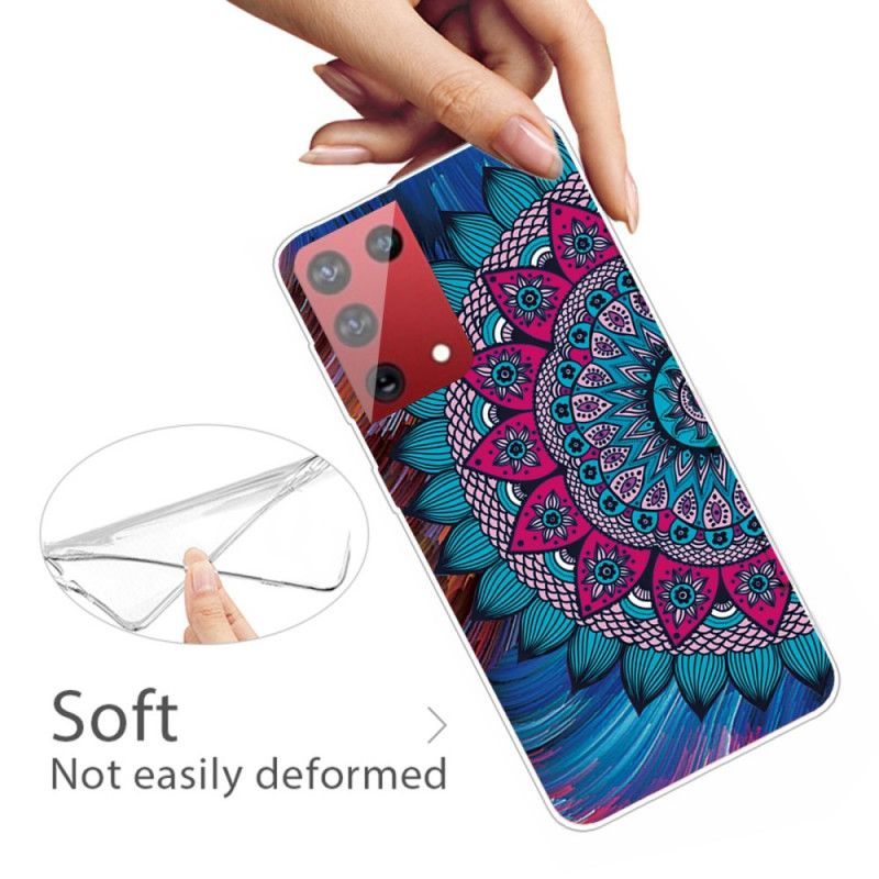 Etui Samsung Galaxy S21 Ultra 5G Kolorowa Mandala