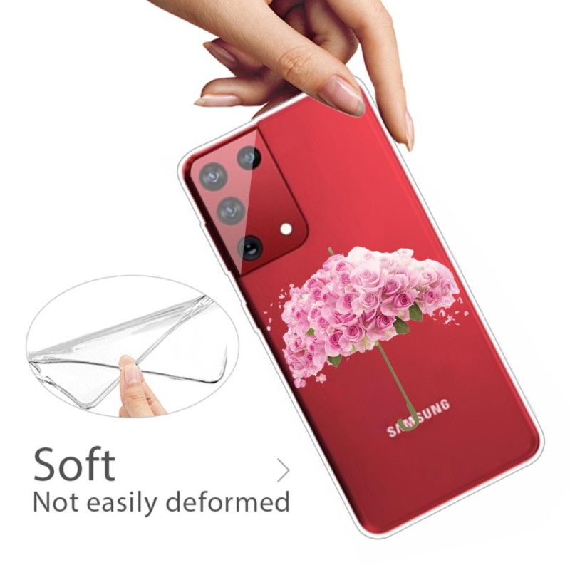 Etui Samsung Galaxy S21 Ultra 5G Parasol W Różach Etui Ochronne