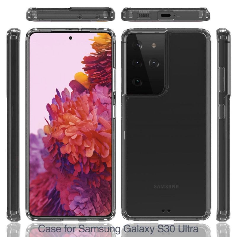 Etui Samsung Galaxy S21 Ultra 5G Przezroczysty Kryształ