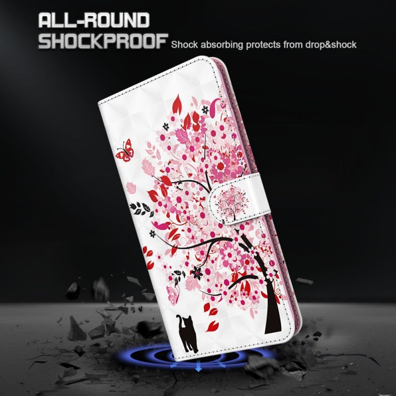 Pokrowce Samsung Galaxy S21 Ultra 5G Różowe Drzewo