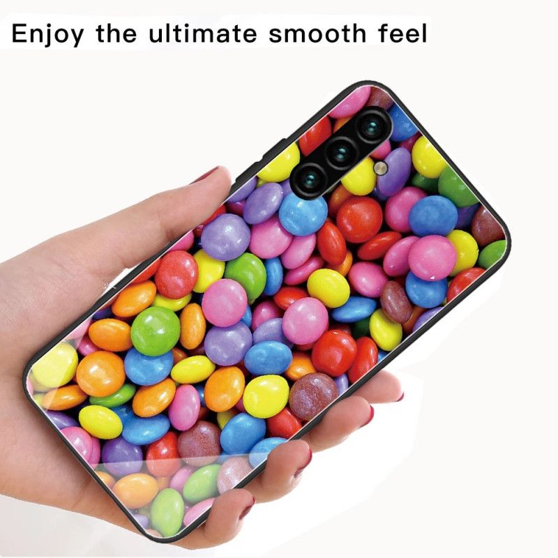 Etui Do Samsung Galaxy A13 5g Cukierki Ze Szkła Hartowanego