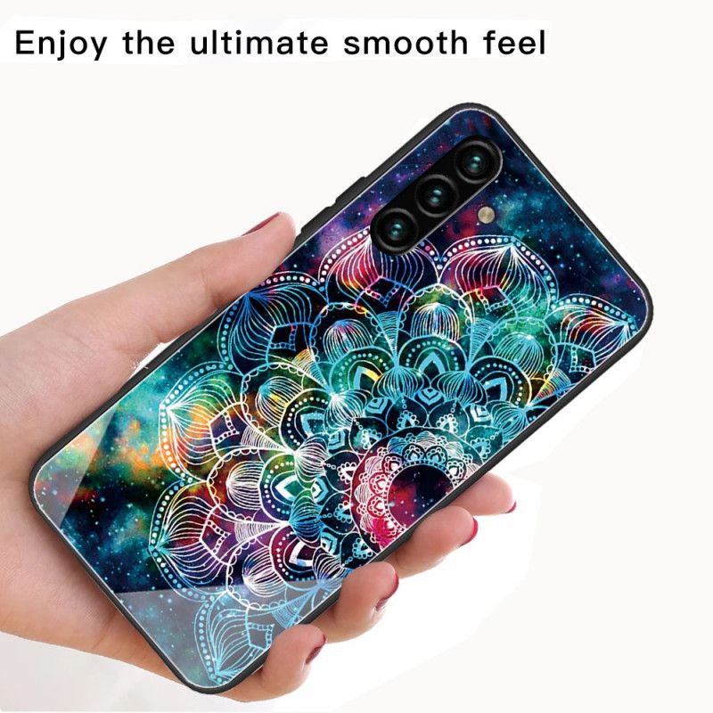 Etui Do Samsung Galaxy A13 5g Mandala Ze Szkła Hartowanego