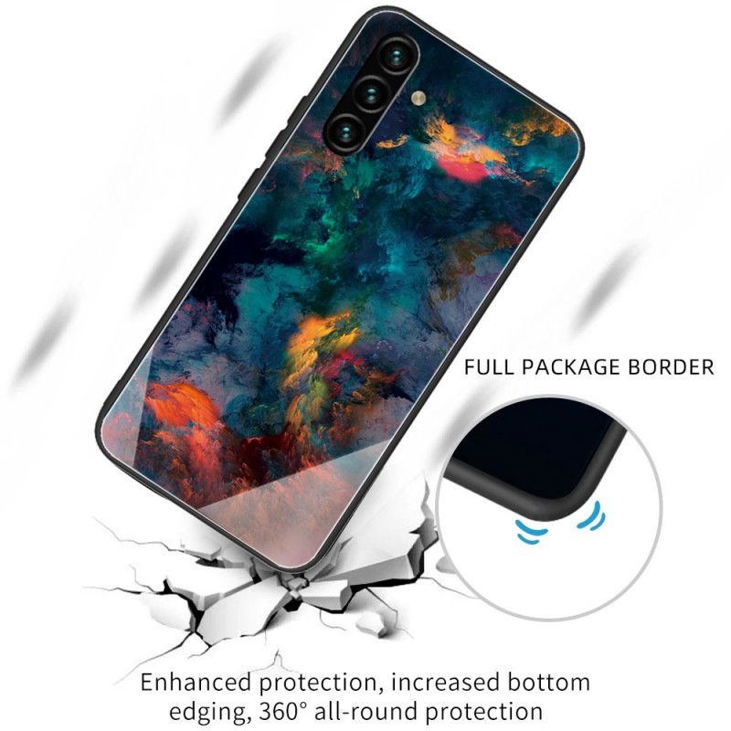 Etui Do Samsung Galaxy A13 5g Niebo Szkło Hartowane