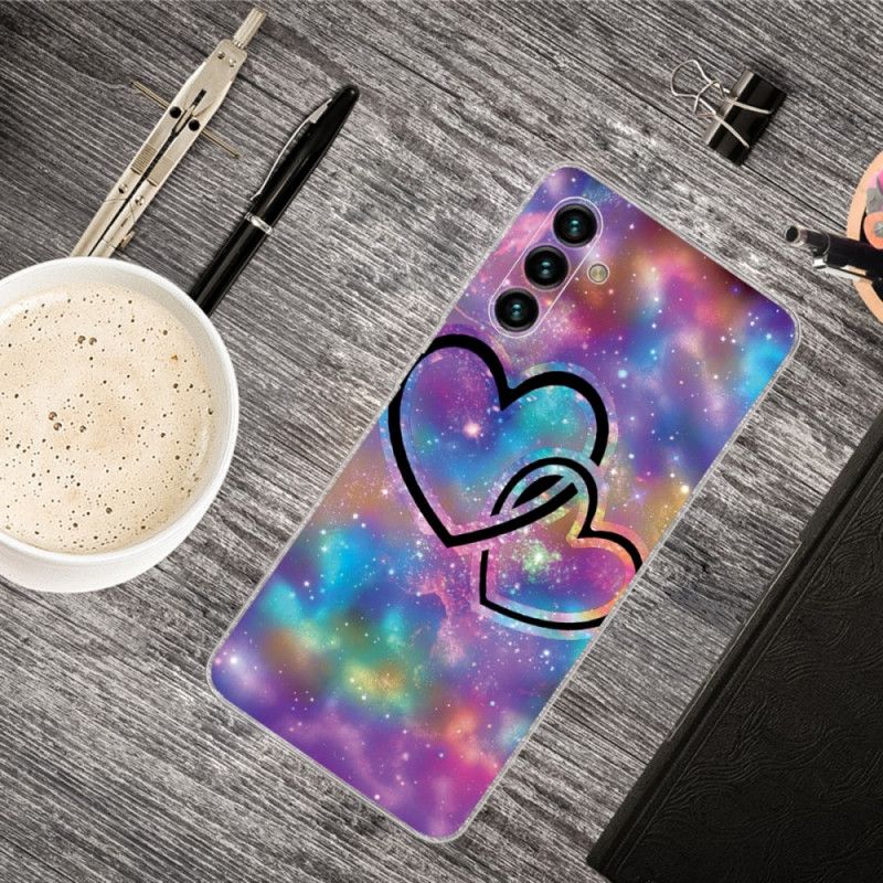 Etui Do Samsung Galaxy A13 5g Związane Serca