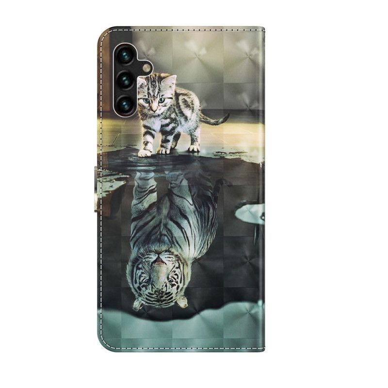 Etui Folio Do Samsung Galaxy A13 5g Ernest Tygrys