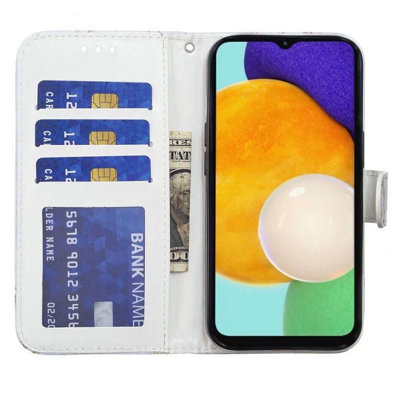 Etui Folio Do Samsung Galaxy A13 5g Intensywny Marmur