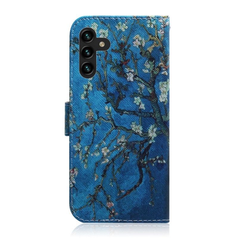 Etui Folio Do Samsung Galaxy A13 5g Kwitnąca Gałąź Drzewa