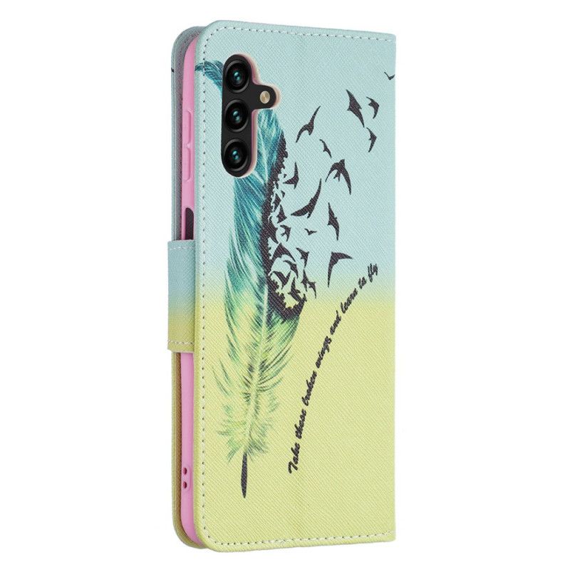 Etui Folio Do Samsung Galaxy A13 5g Naucz Się Latać